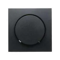 Zentralstück mit Regulierknopf für Drehdimmer S.1/B.3/B.7 anthrazit, matt 11371606 HAGER