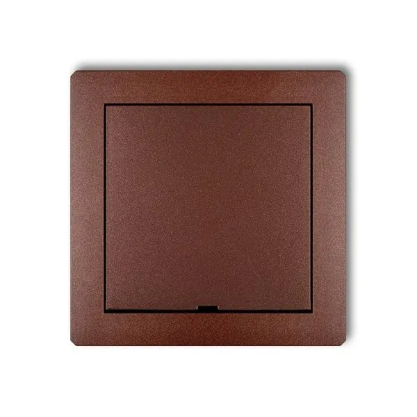 Zwischenrahmen mit Stopfen  braun metallic (Serie/Kategorie: ERGÄNZENDE PRODUKTE) 9DRPZ