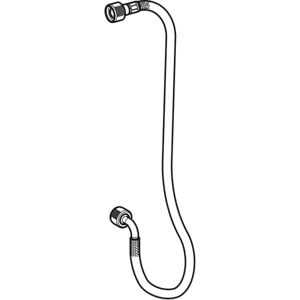 Geberit Panzerschlauch für „Narva“ Urinal