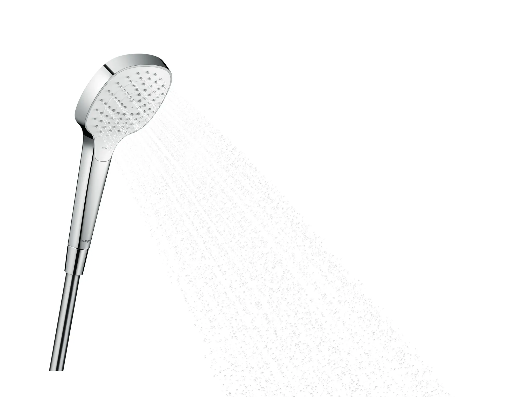 Handbrause Croma Select E Vario weiss/chrom