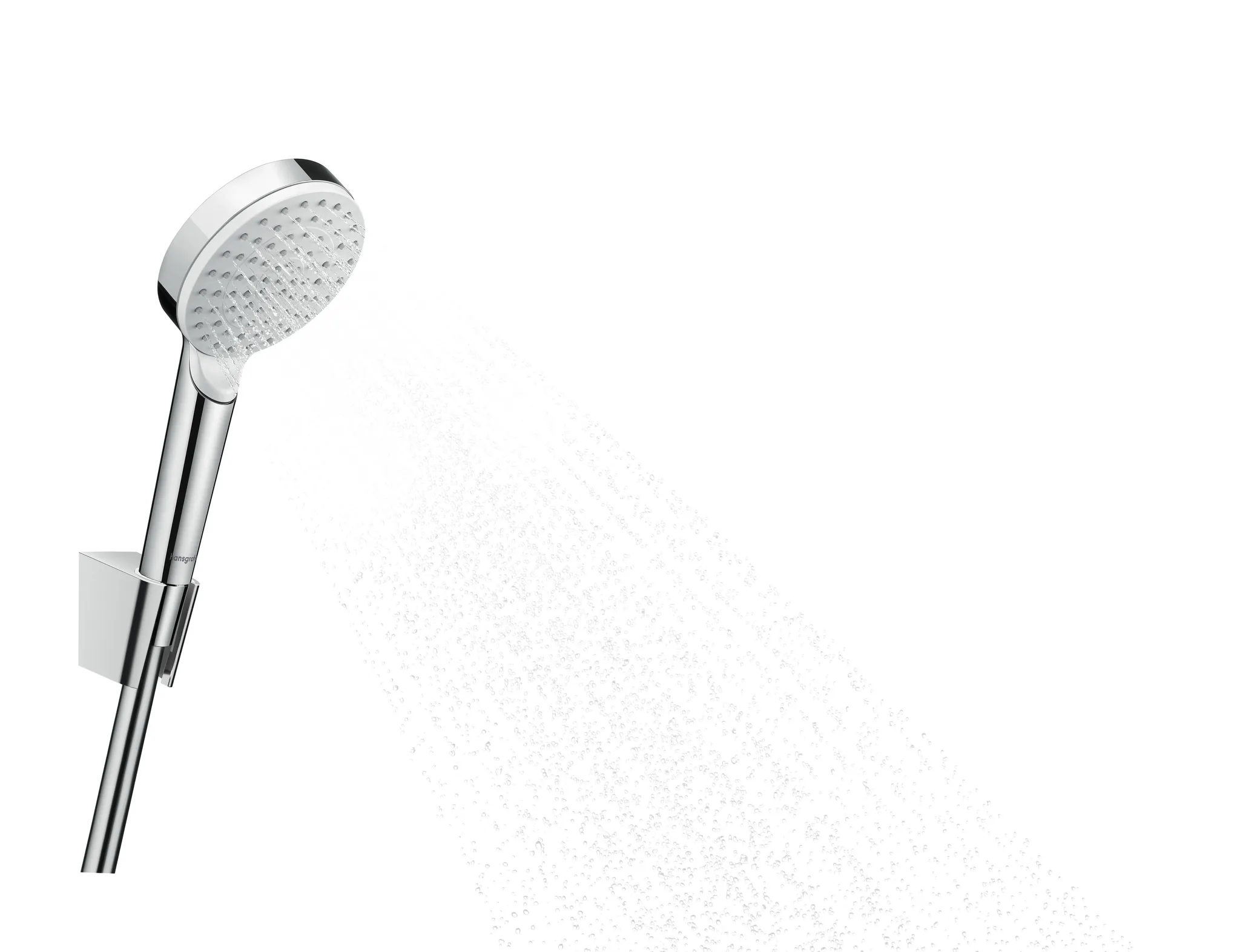 Brausenset Crometta 1jet EcoSmart 9 l/min/Porter ws./chr.Brauseschl.1250mm