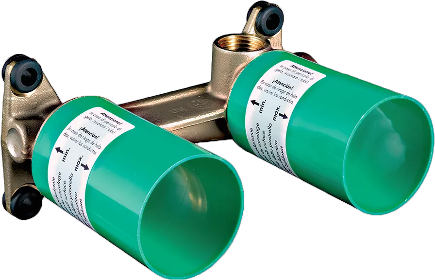 2-Loch Waschtischarmatur Grundkörper Unterputz DN15