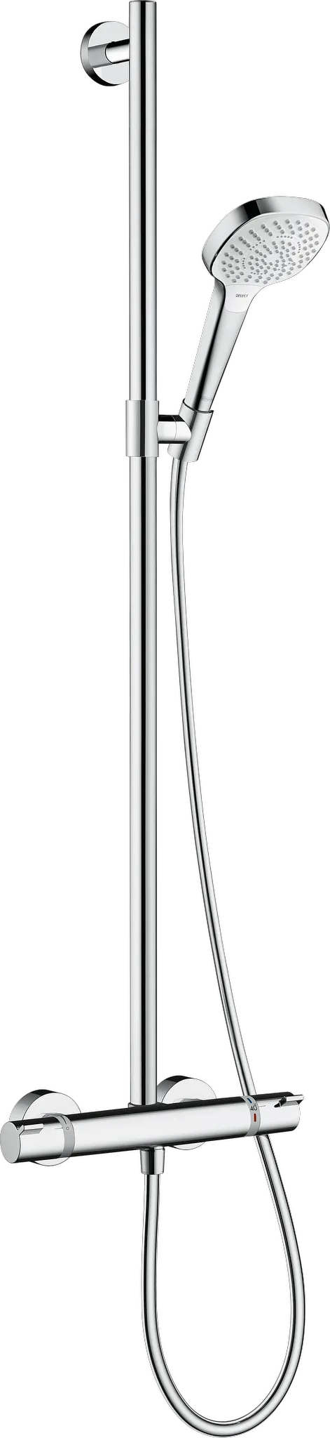 Showerpipe Croma Select E Multi SemiPipe weiss/chrom