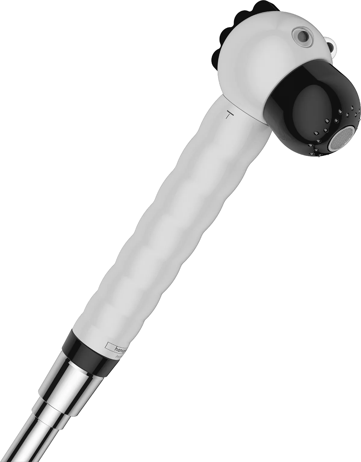 Kinderhandbrause 2jet Zebra Jocolinoschwarz/weiss