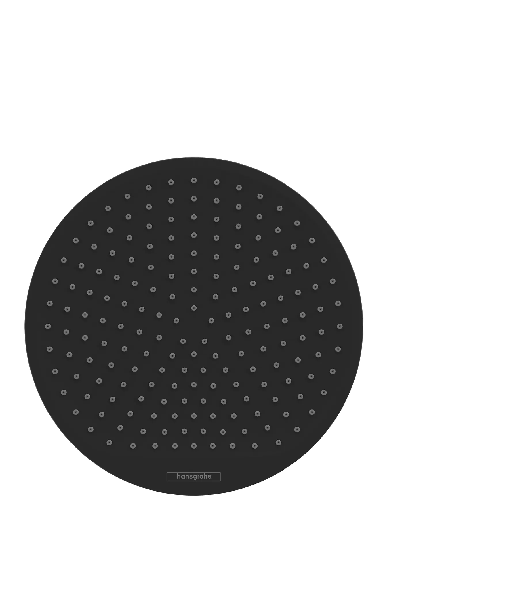 Showerpipe 240 1jet Vernis Blend mattschwarz mit Wannenthermostat