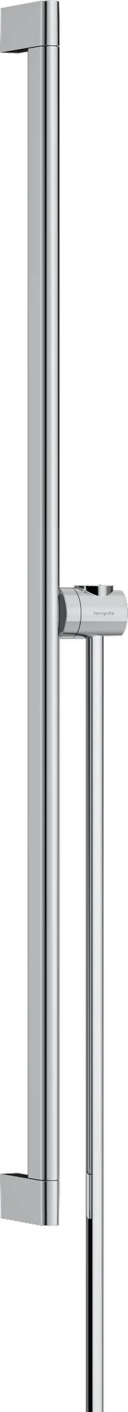 Unica Brausestange S Puro 90 cm mit Easy Slide Handbrausehalter und Isiflex Brauseschlauch 160 cm Chrom