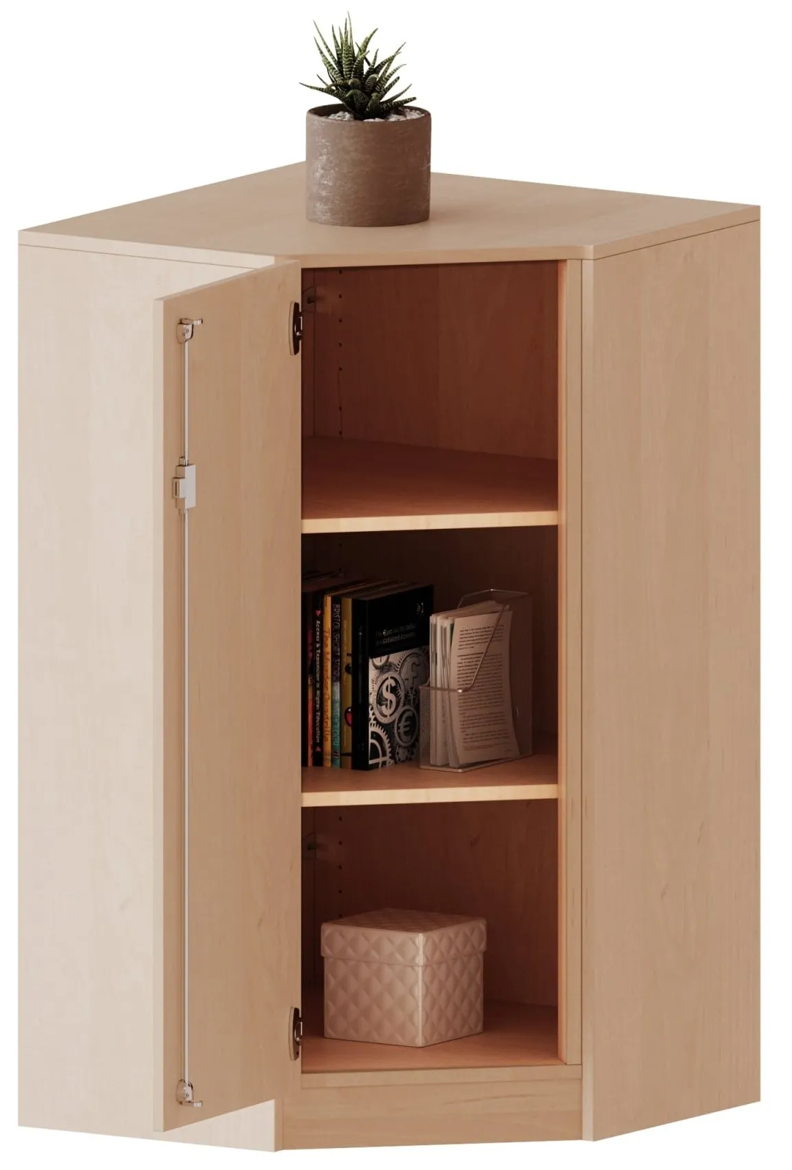 Inneneckschrank mit 3 Fächern, Höhe 118 cm - EVO180 Serie