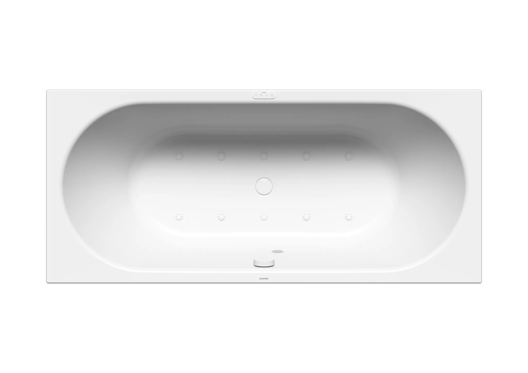 Kaldewei Whirlwanne „Classic Duo“ 180 × 80 cm, rechts mit Airmassage Soul, in alpinweiß