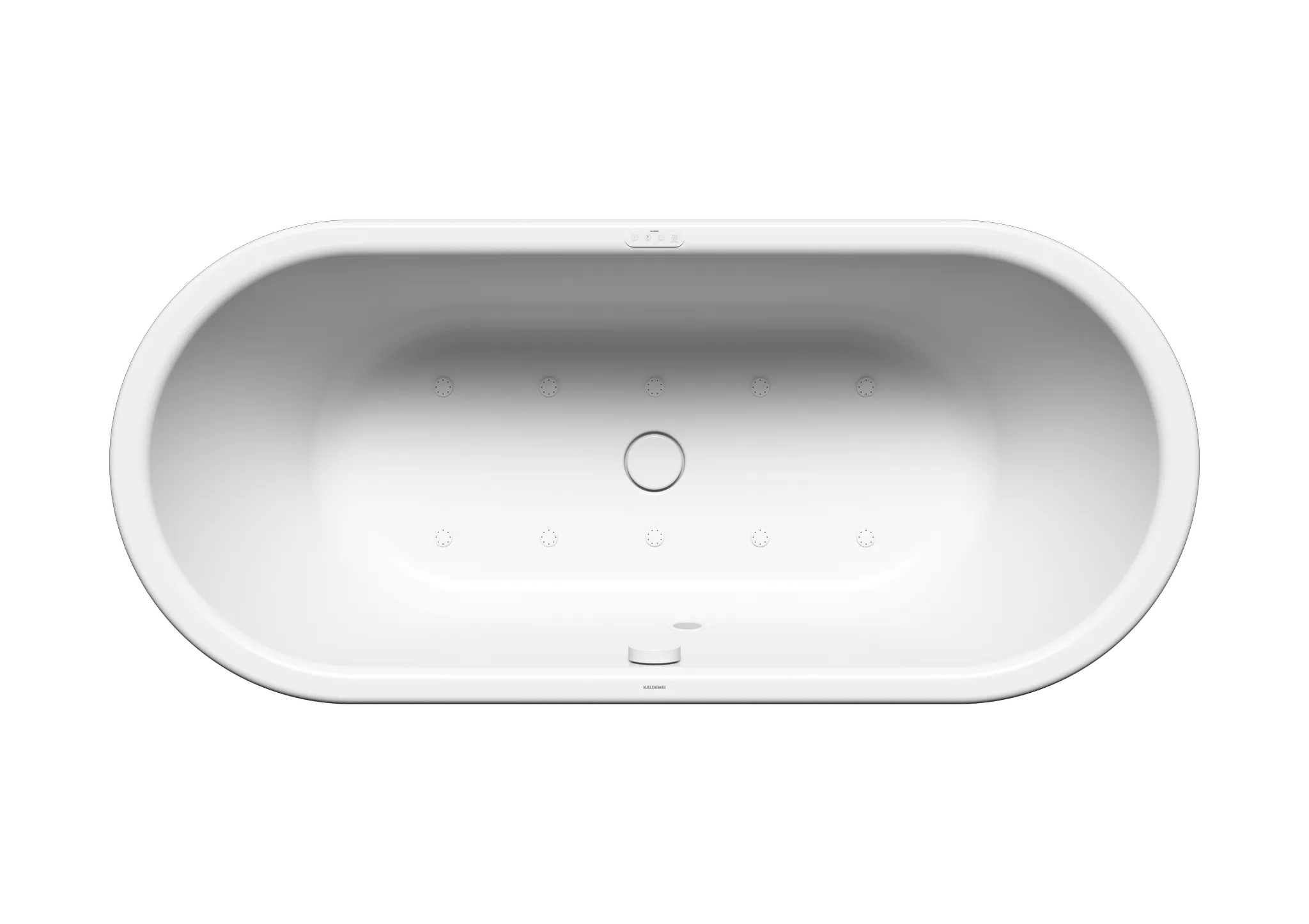 Kaldewei Whirlwanne „Meisterstück Centro Duo Oval“ oval 180 × 80 cm, rechts mit Airmassage Soul