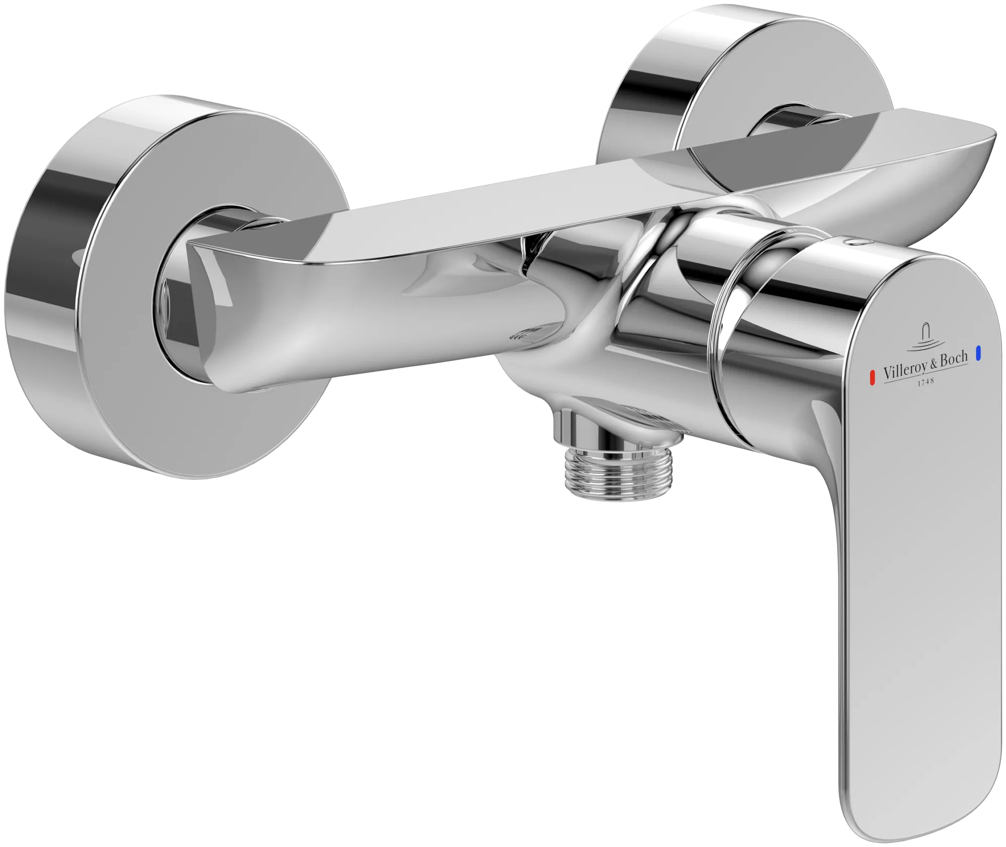 Einhand-Duscharmatur „O.novo“ 13,1 cm in Chrom