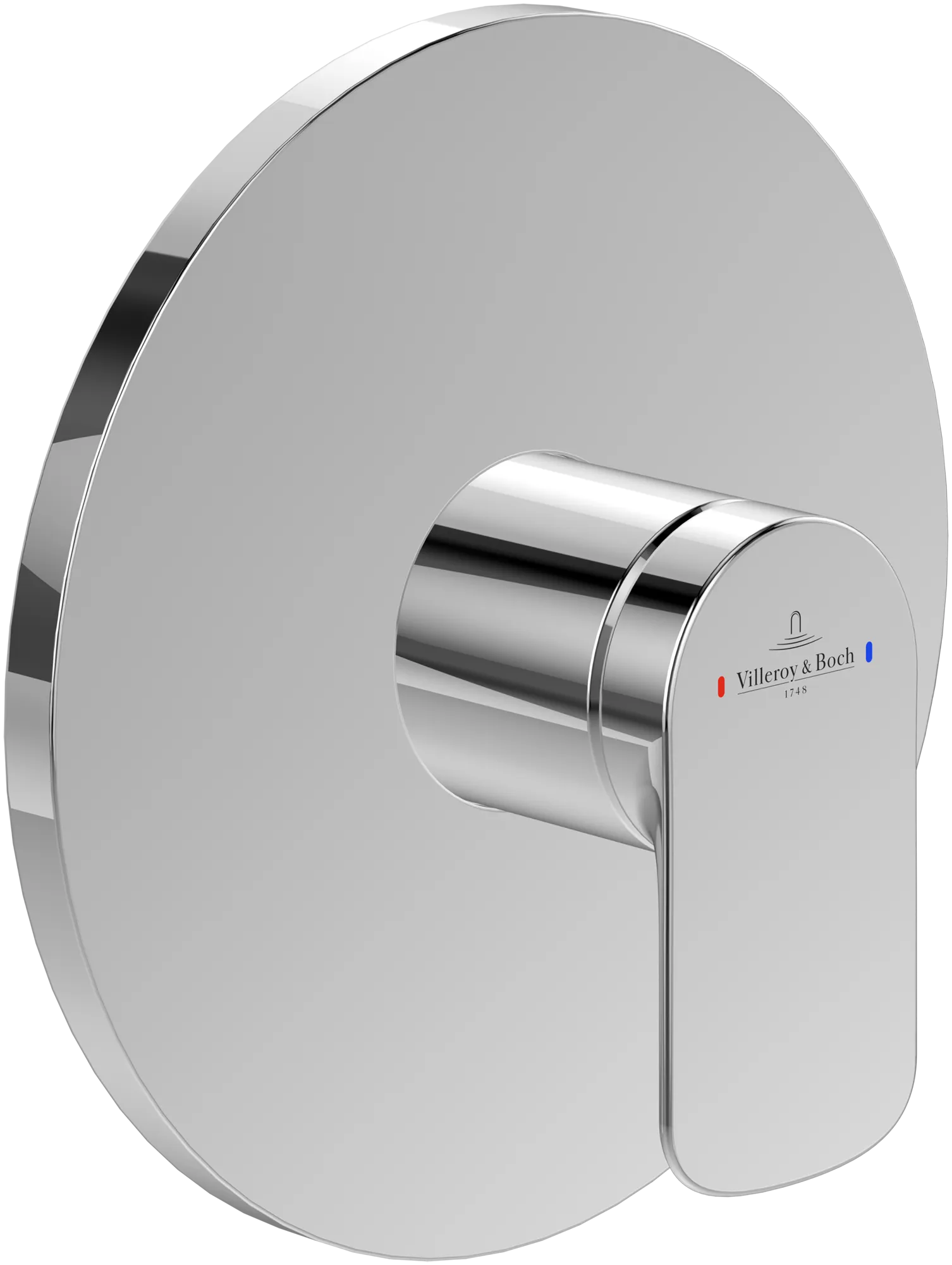 Einhand-Unterputz-Armatur „O.novo“ 4,1 cm in Chrom