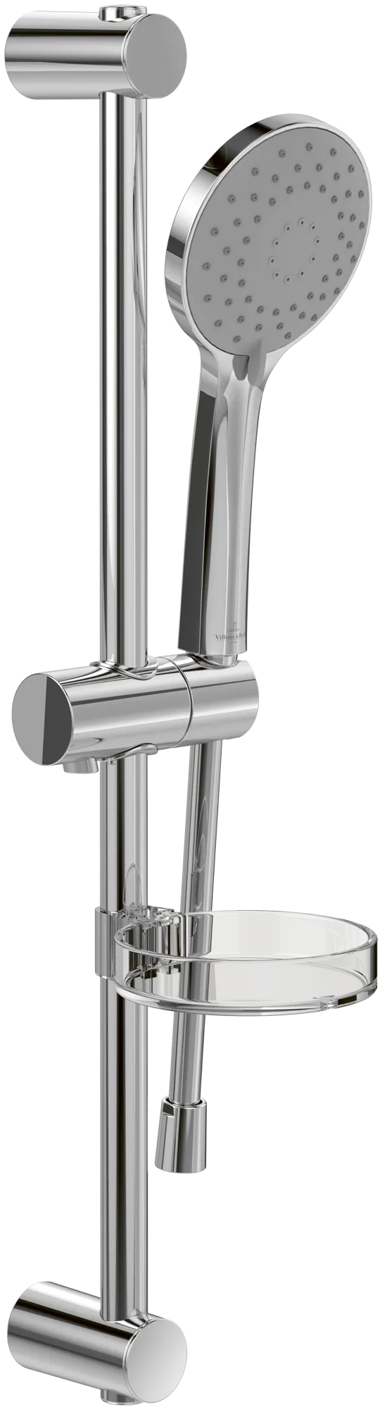 Gleitstangekombination TVS10900400061, Befestigung verdeckt 7,6 cm in Chrom