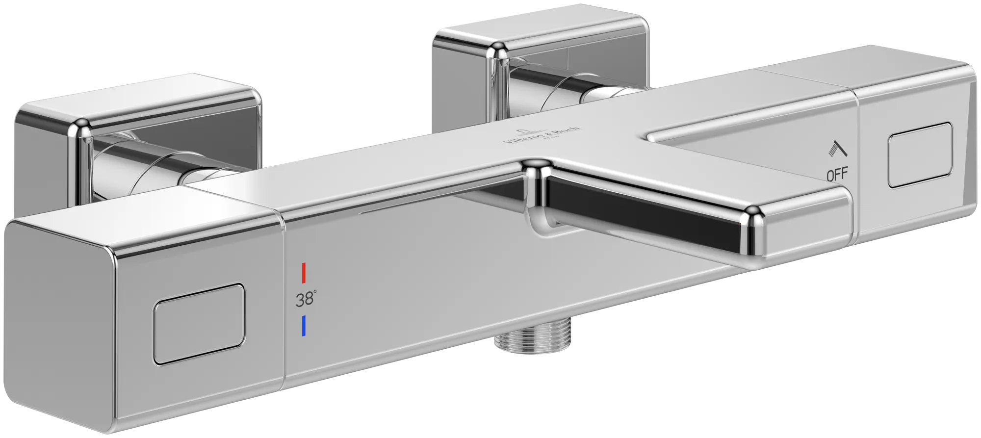 Einhand-Wannenarmatur TVT00000200061 Ausladung 93 mm in Chrom