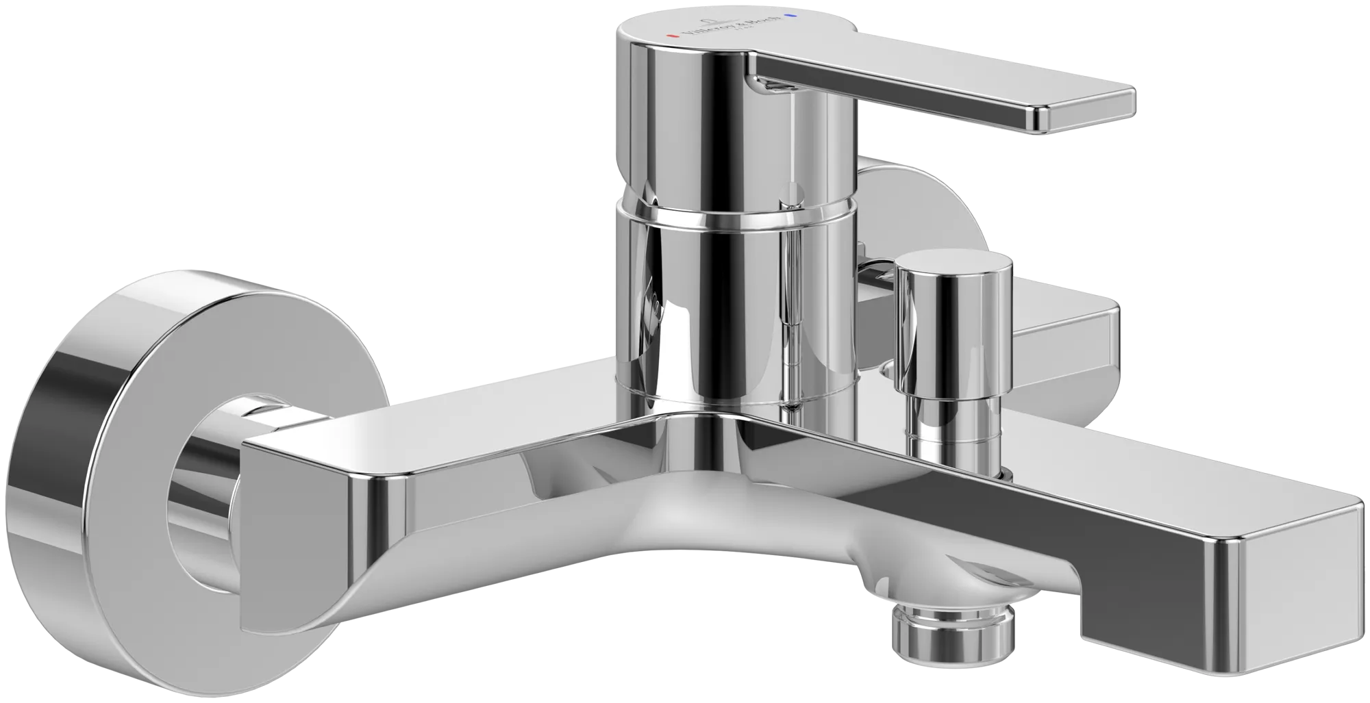 Einhand-Wannenarmatur „Architectura“ Ausladung 182 mm in Chrom