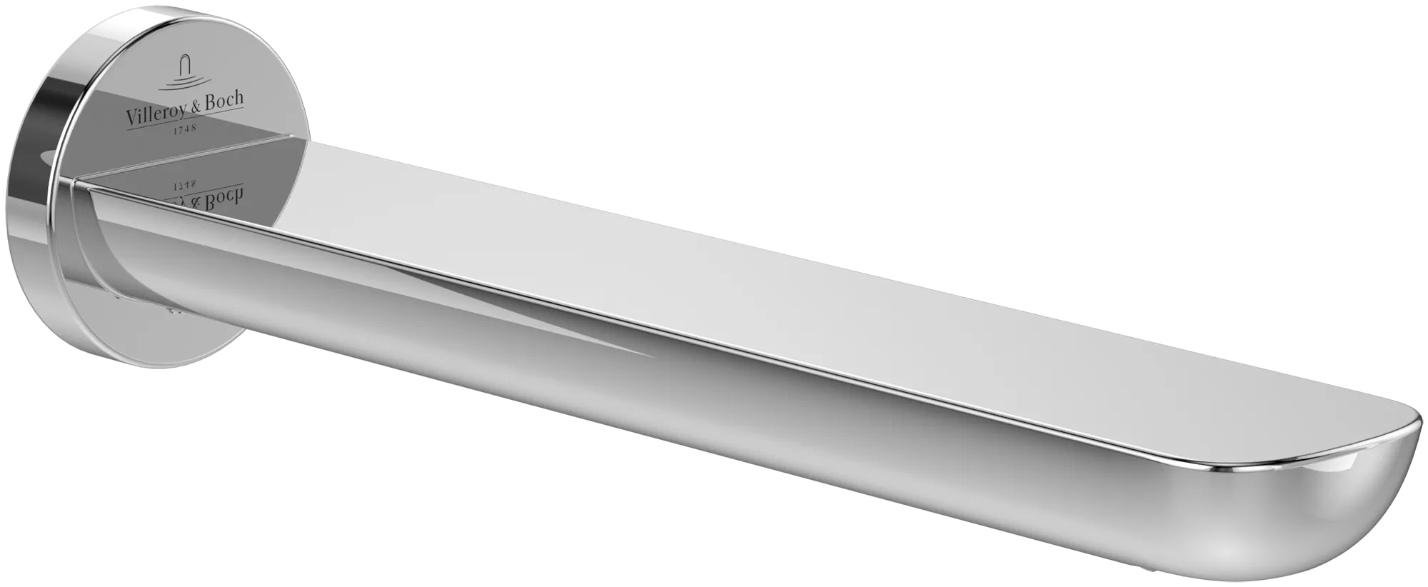 Badewannenauslauf „O.novo“ 23,1 cm in Chrom