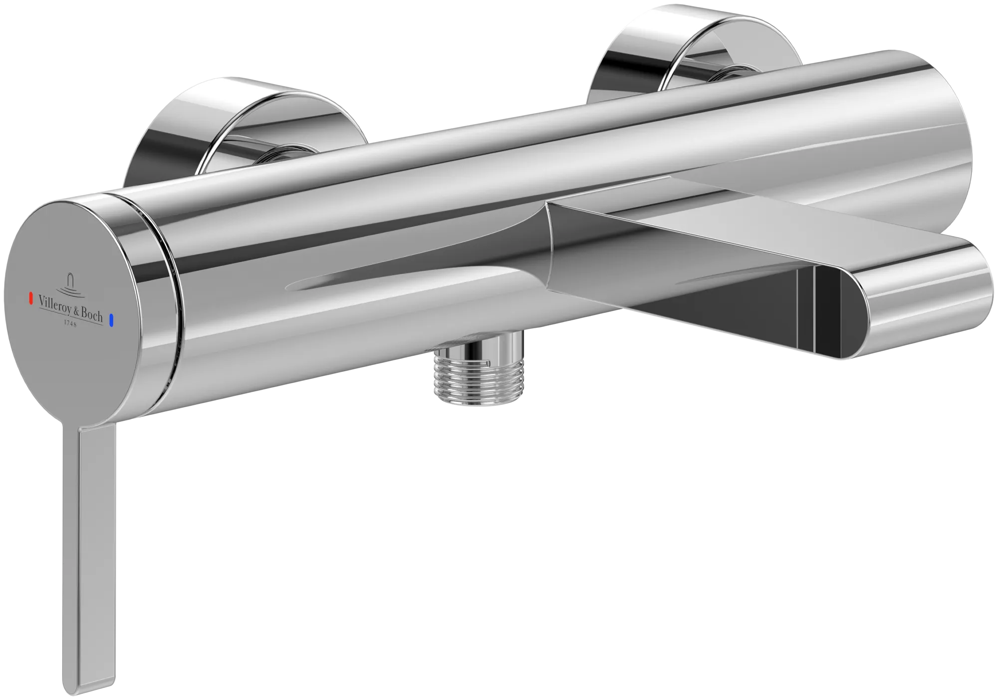 Einhand-Wannenarmatur „Dawn“ Ausladung 165 mm in Chrom