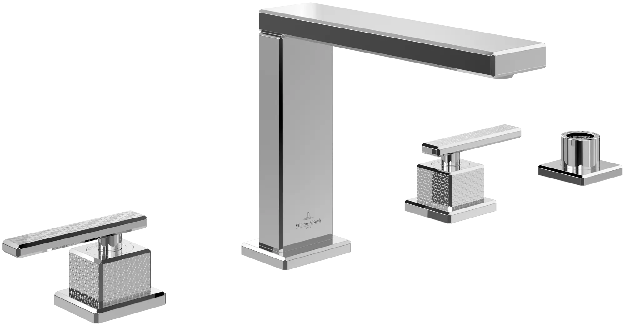 Zweihand-Wannenarmatur „Mettlach“ in Chrom