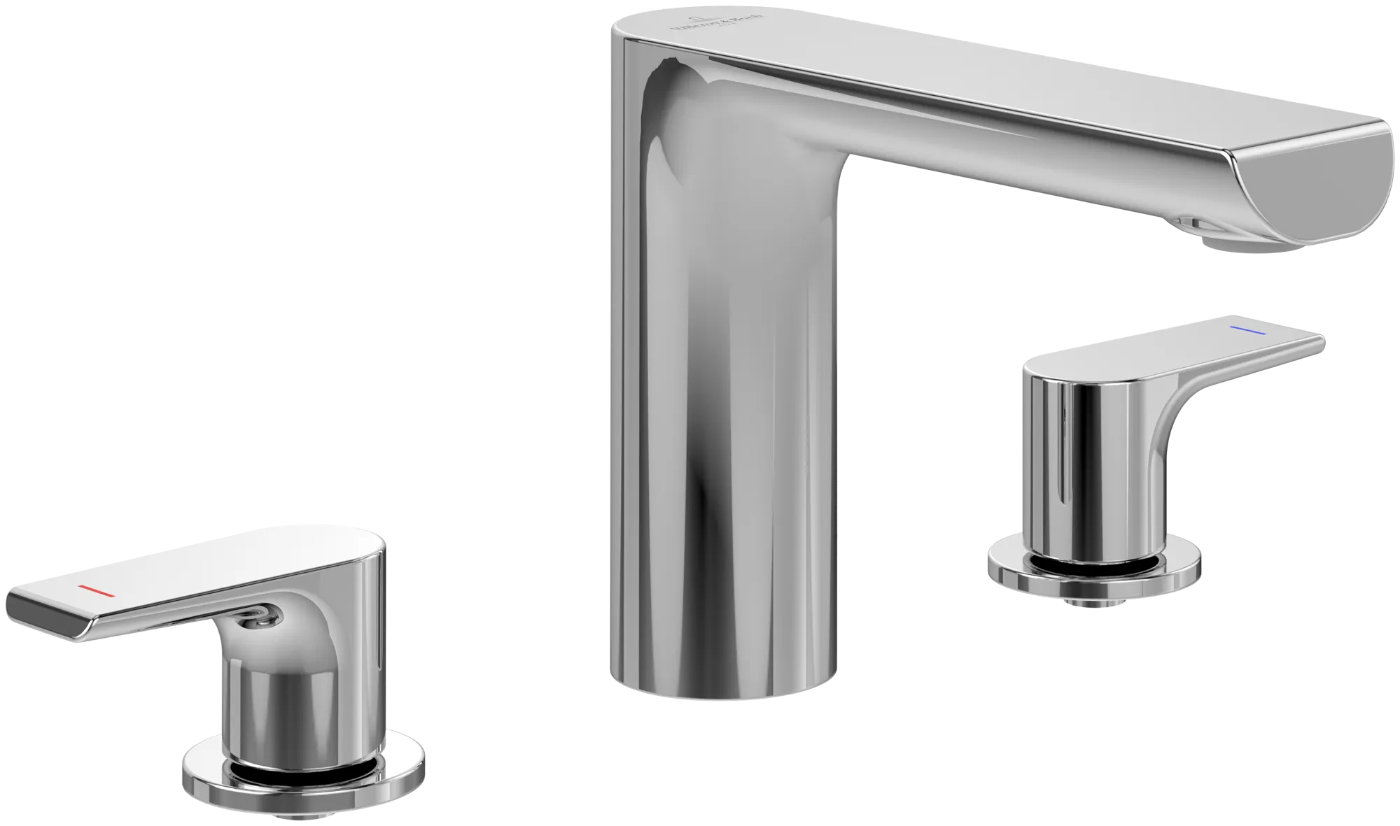 Zweihand-Waschtischarmatur „Liberty“ 17,8 cm Ausladung 138 mm in Chrom