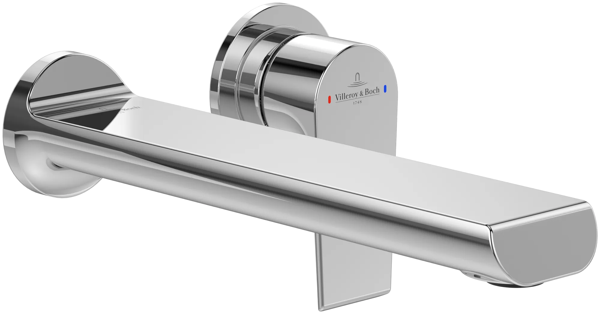 Einhand-Unterputz-Armatur „Liberty“ 23,6 cm Ausladung 220 mm in Chrom