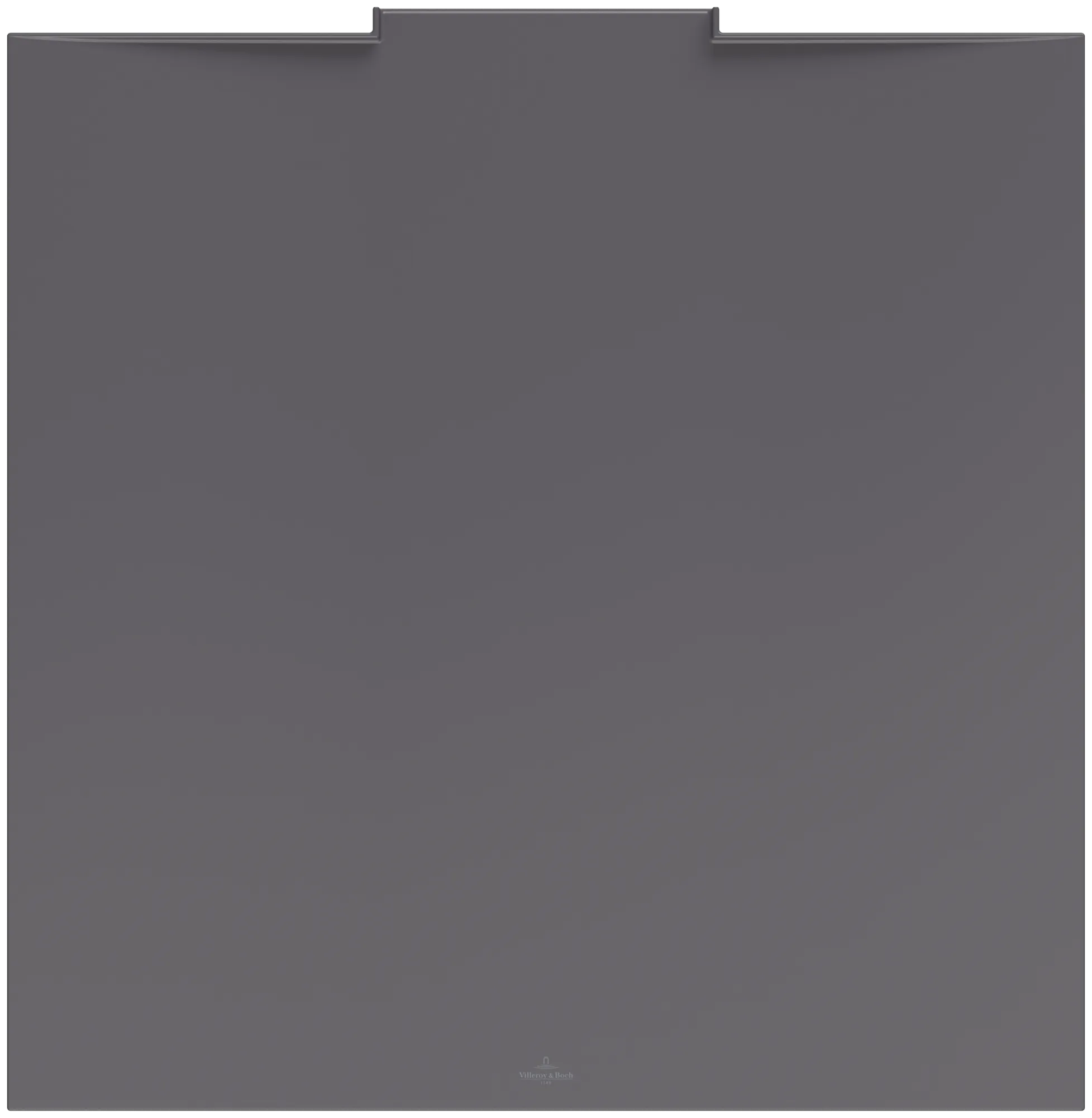 Villeroy & Boch quadrat Duschwanne „Wallway“ für flächenbündige Installation 90 × 90 cm ohne Oberflächenbeschichtung, in Anthracite