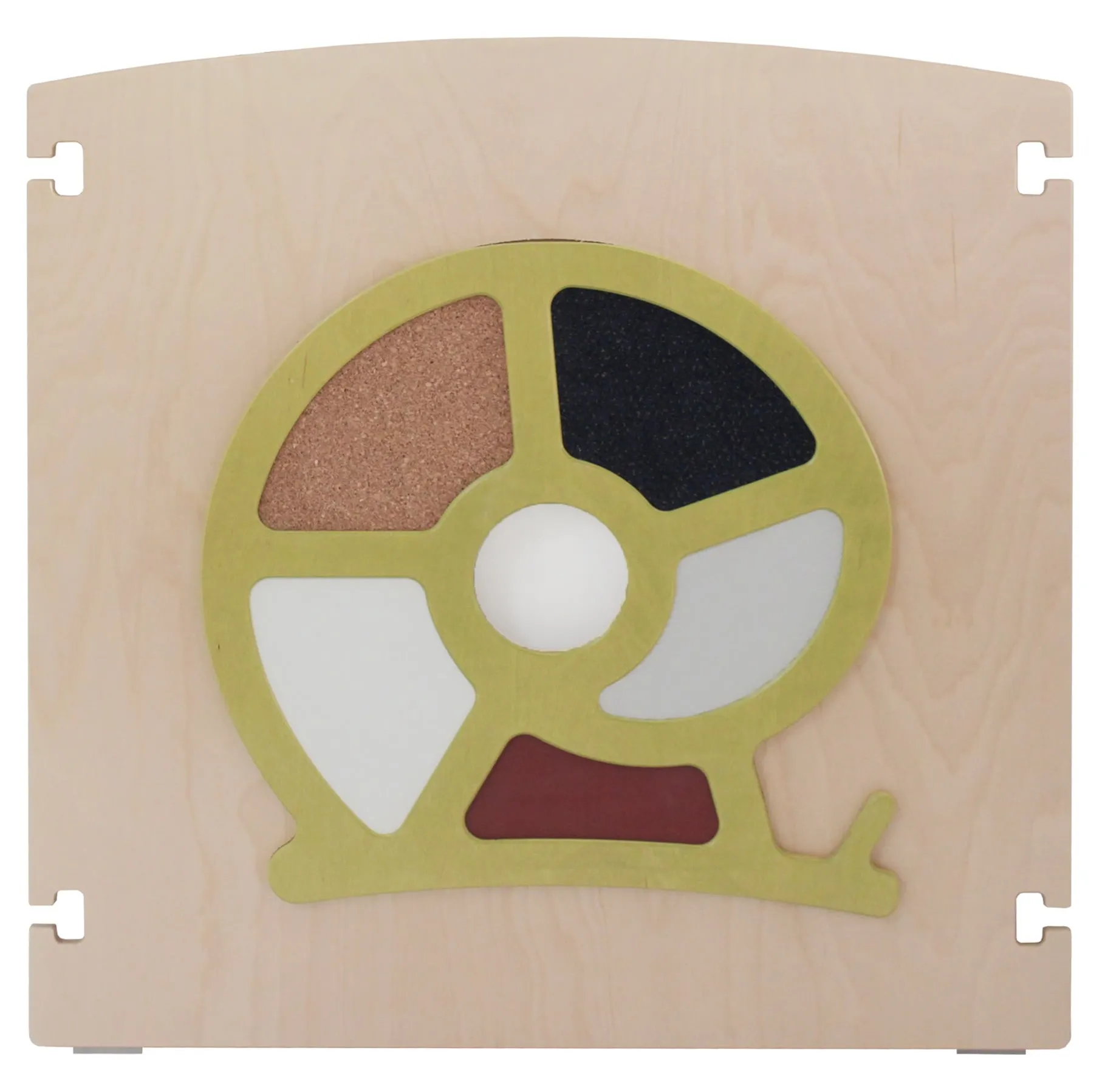 Holz Klang & Spiel Raumteiler "Fühlschnecke"