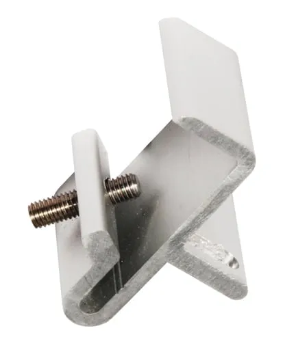 Eckverbindungsklammer für Schulte Lebensmittelregal | Aluminium