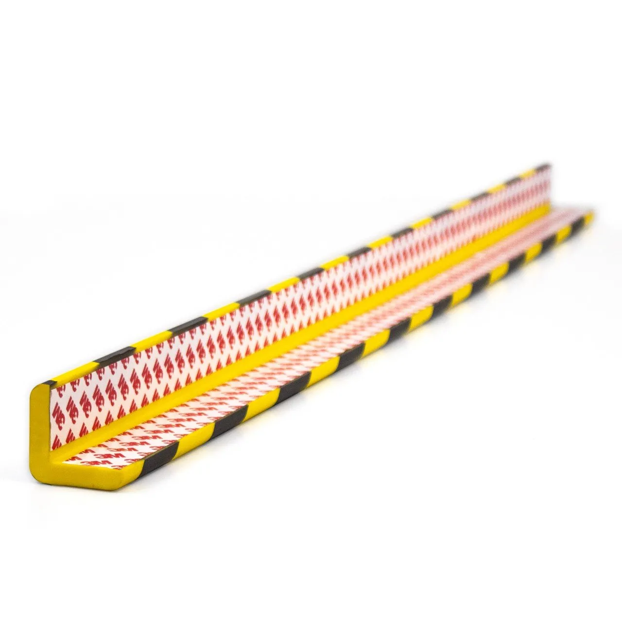 Selbstklebender Kantenschutz | Länge 100cm  | Stärke 1cm | Polyurethanschaum | Gelb/Schwarz
