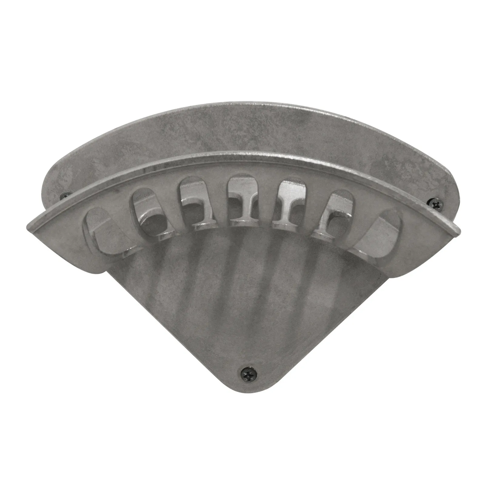 Wandschlauch- & Kabelhalter aus Aluguss | Größe 2 | HxBxT 20x27x11cm | Aluminium