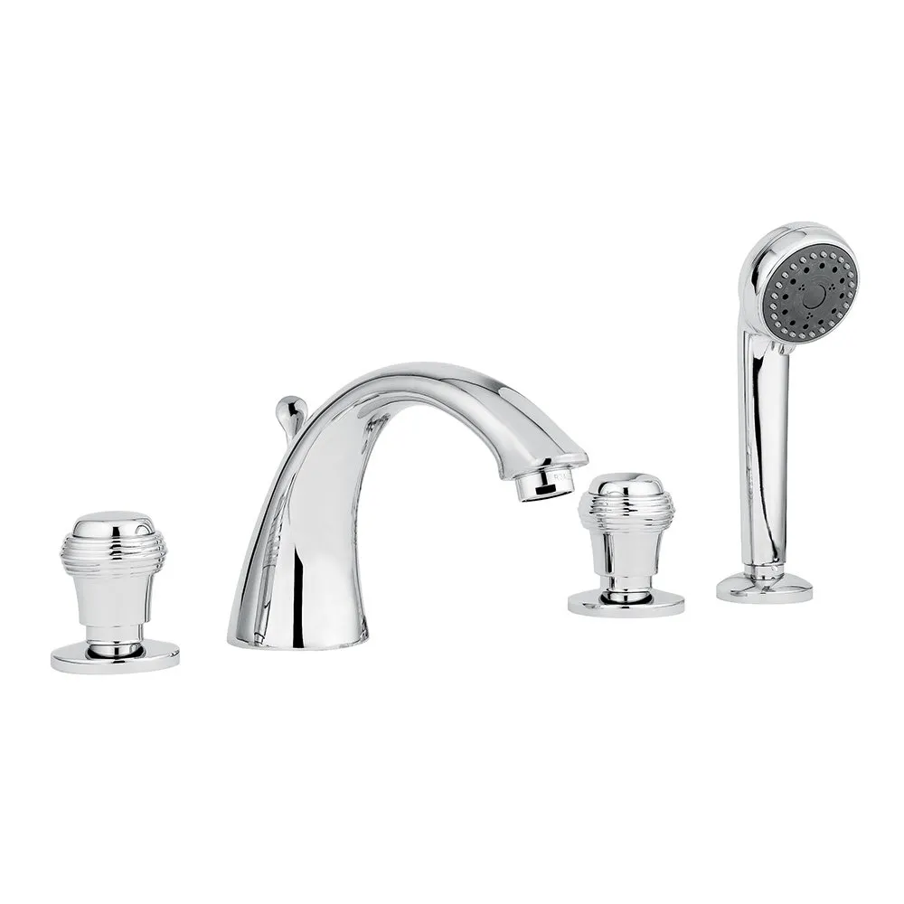 BUGNATESE AXO 4-LOCH-WANNENRANDBATTERIE VERCHROMT