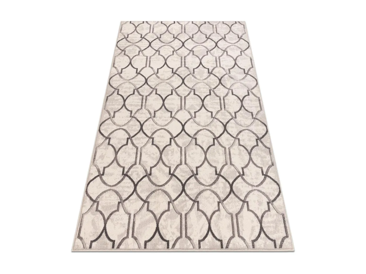 Teppichwolle ANGEL 7905 / 52022 Marokkanisches Spalier, Trellis beige  160x230 cm