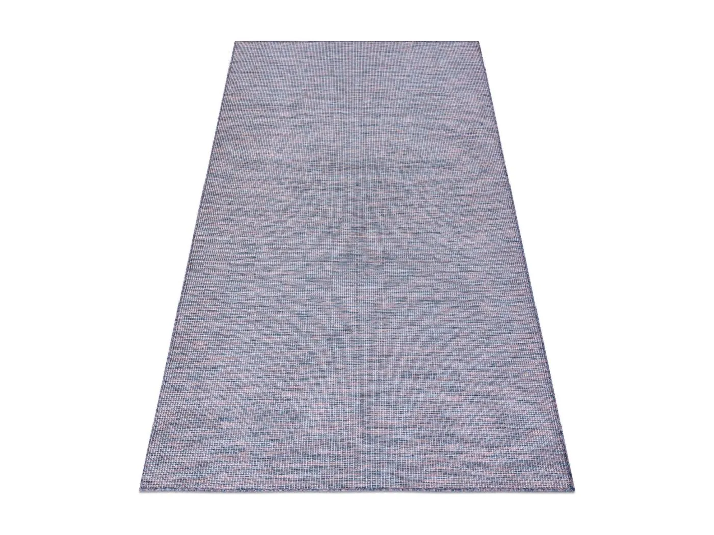 Teppich SISAL PATIO 2778 flach gewebt blau / rosa / beige 194x290 cm